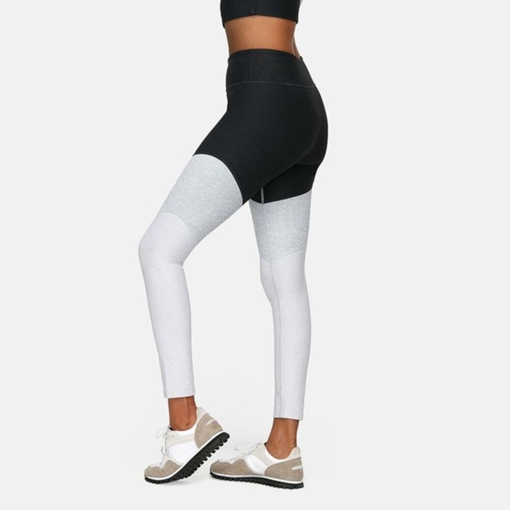Outdoor Voices Springs High Rise Athletic Colorblock 7/8 Legging Charcoal Small - Picture 3 of 7
